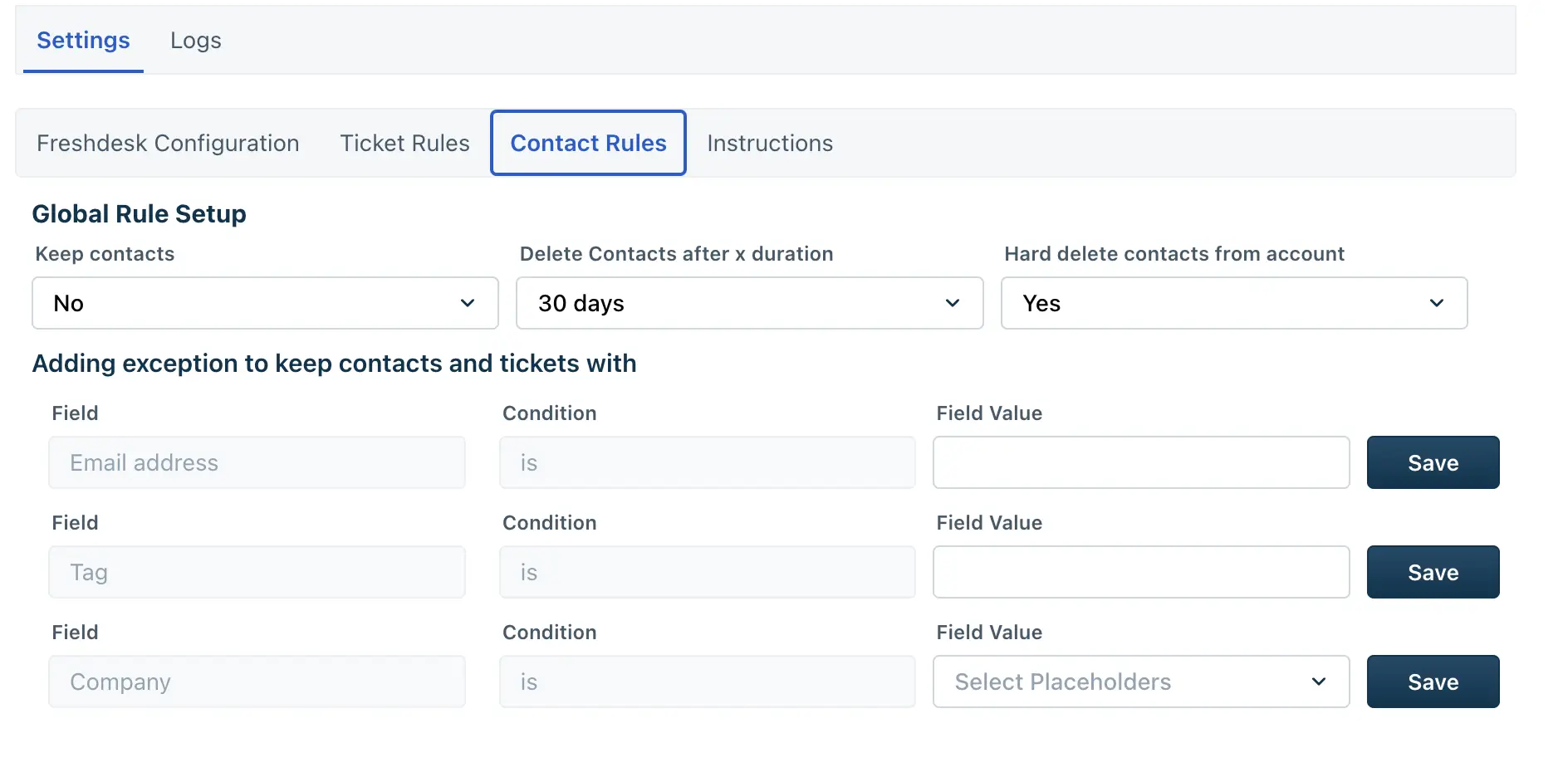 Use case 3 Contacts