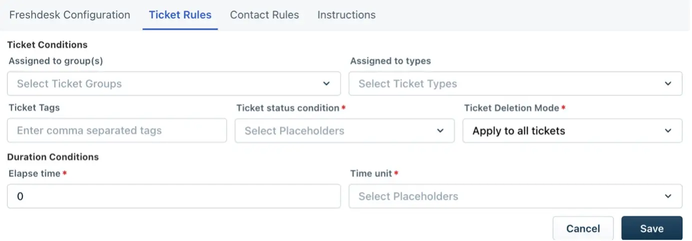 Ticket Creation